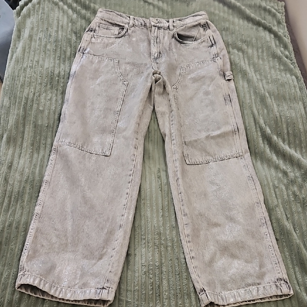 All Saints Light Gray Denim